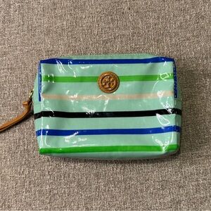 Tory Burch Multicolor Striped Pouch